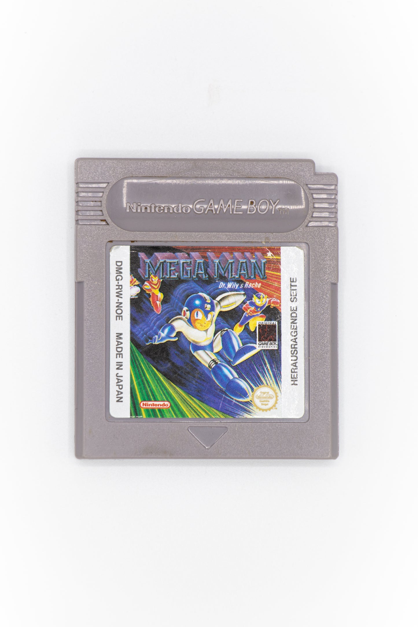 Mega Man: Dr. Wily's Revenge Gameboy Cartridge